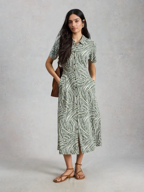 Robe-chemise Rua Jersey - Green Pr - 50/R Image 2