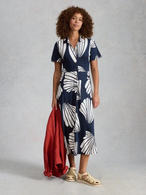 Robe-chemise Rua Jersey - Navy Pr - 52/R Image 2