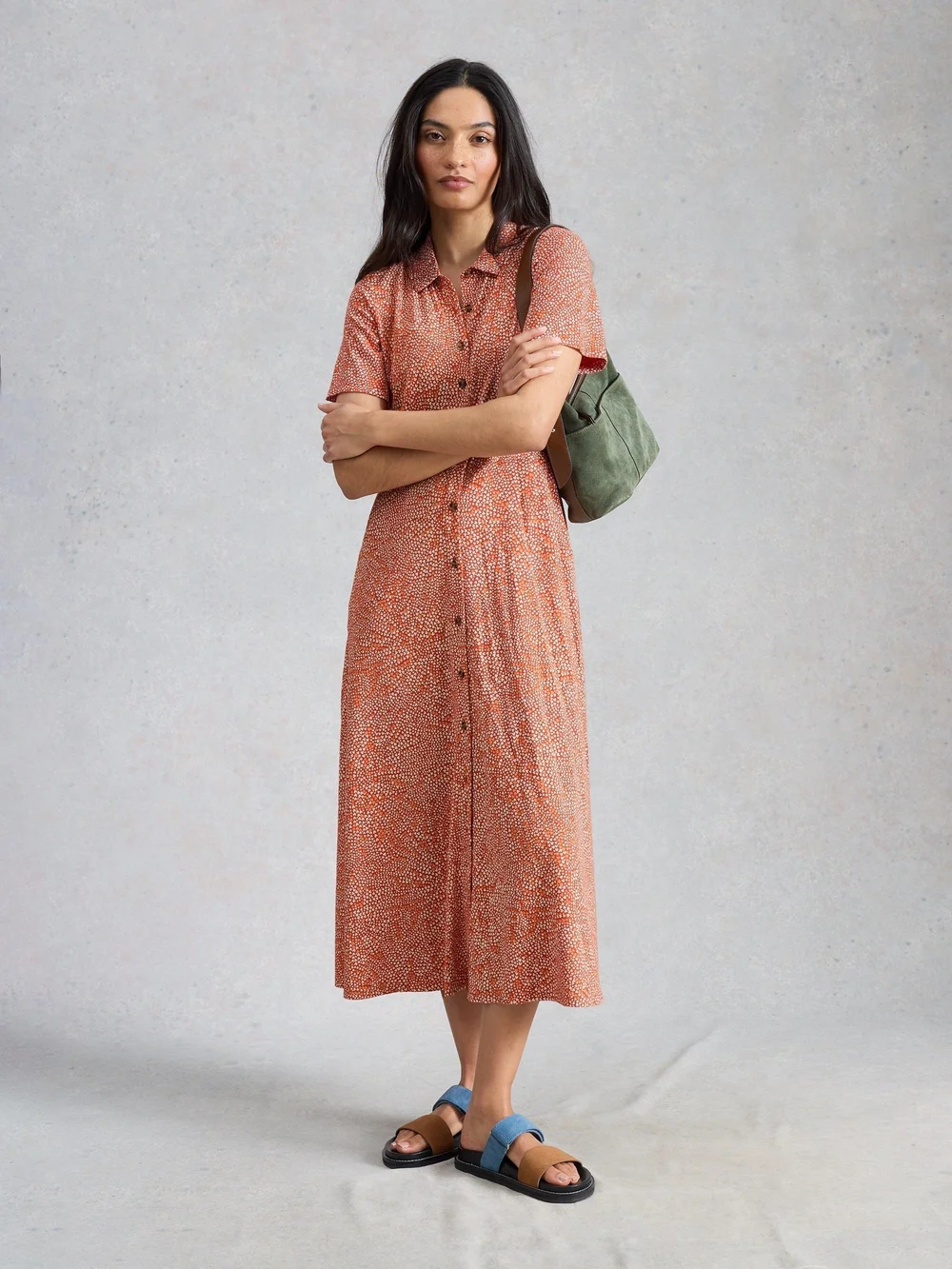 Robe-chemise Rua Jersey - Red Pr - 52/R Image 1