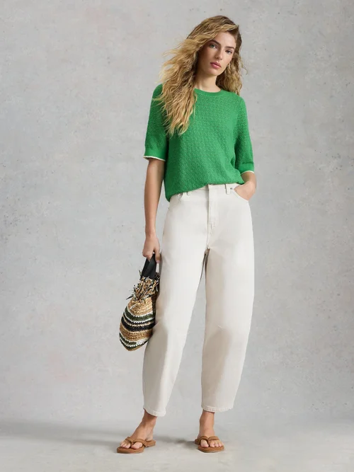 Tee-shirt Holly Pointelle - Brt Green - 52 Image 2