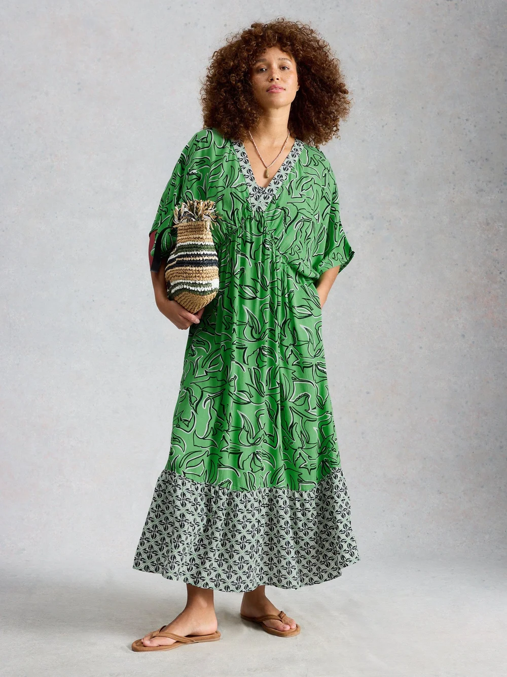 Robe Otterley Beach - Green Pr - XL Image 1