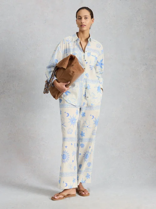 Pantalon Penny Beach - Ivory Pr - XL Image 2
