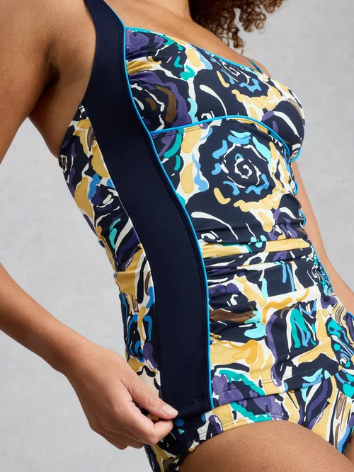 Haut de tankini Splash - Navy Pr - 46 Image 3
