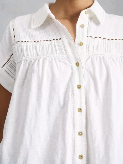 Chemise Didi en double tissu - Bril White - 52 Image 3