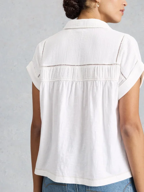 Chemise Didi en double tissu - Bril White - 52 Image 4