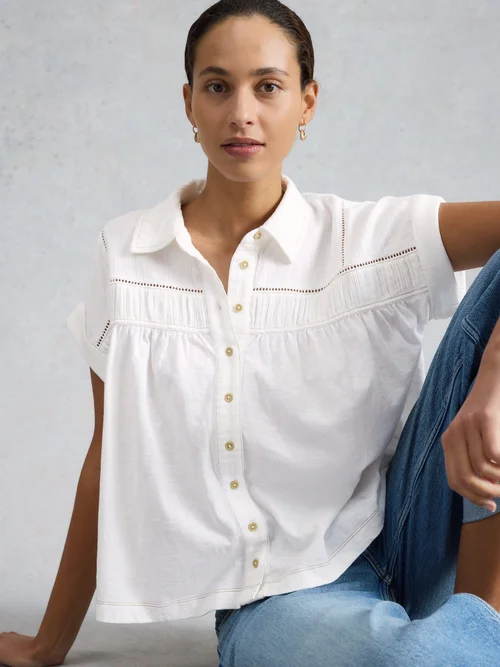 Chemise Didi en double tissu - Bril White - 52 Image 1