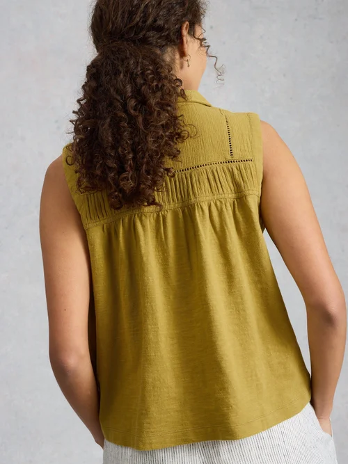 Chemise Didi en double tissu - Khaki Grn - 52 Image 4