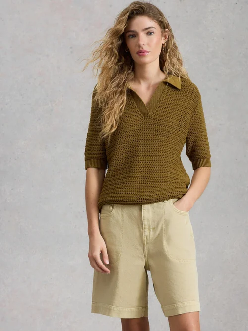 Polo en maille Cooper - Khaki Grn - 52 Image 3
