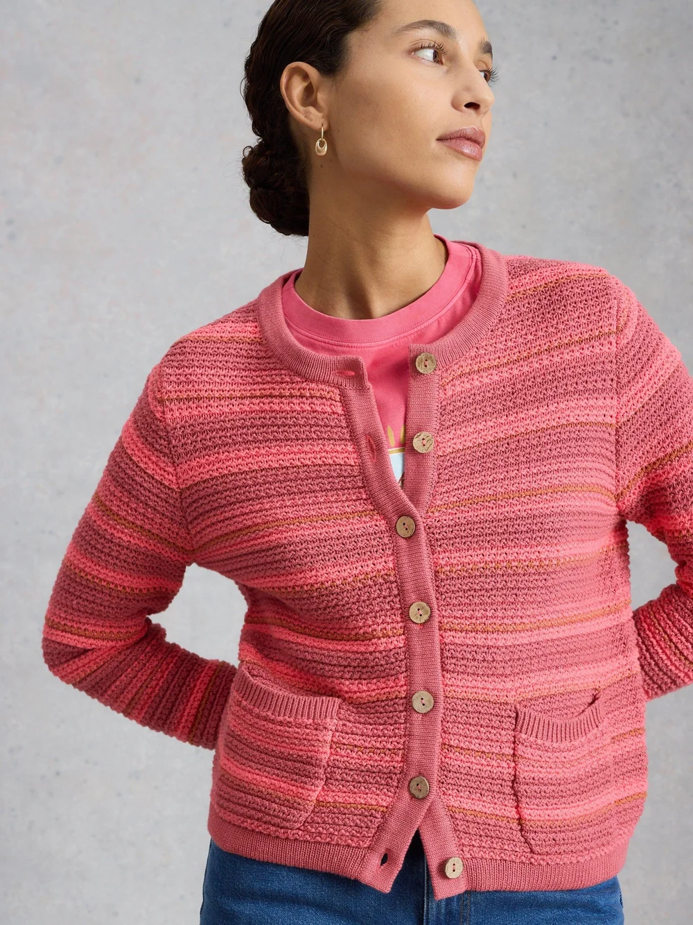Cardigan Belle - Pink Mlt - 52 Image 1