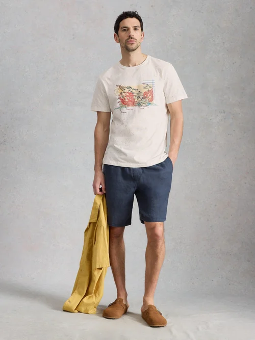 T-shirt graphique Abersoch Postcard - White Pr - XXL/R Image 2