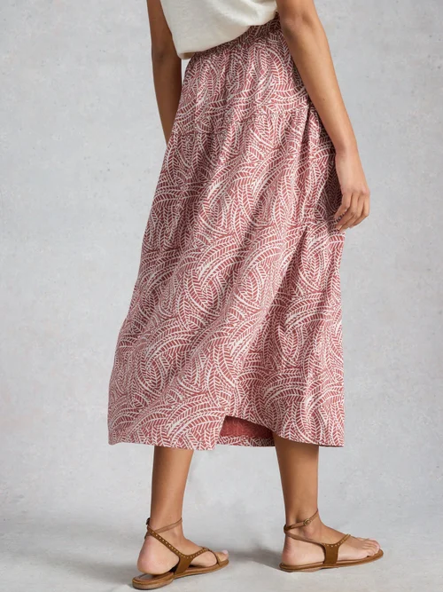 Jupe Maxi Dana en Jersey - Pink Pr - 52/R Image 4