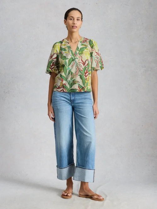 Top en coton Bex - Ivory Pr - 52 Image 2