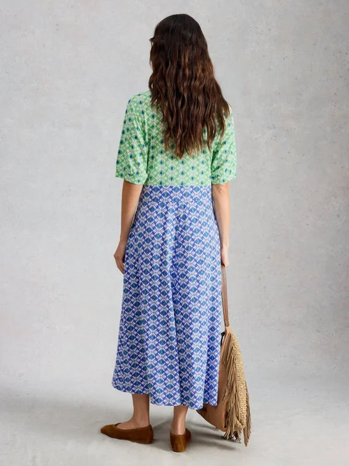 Robe en jersey May - Blue Mlt - 52/R Image 4
