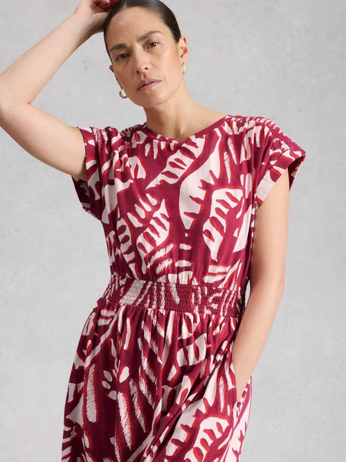 Robe Mina en jersey - Pink Pr - 52/R Image 3