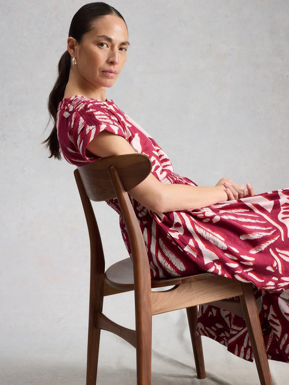 Robe Mina en jersey - Pink Pr - 52/R Image 1