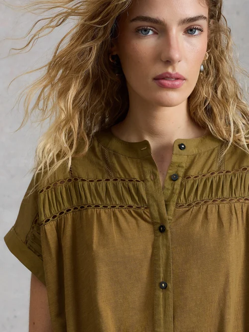 Robe Colette - Khaki Grn - 52/R Image 3