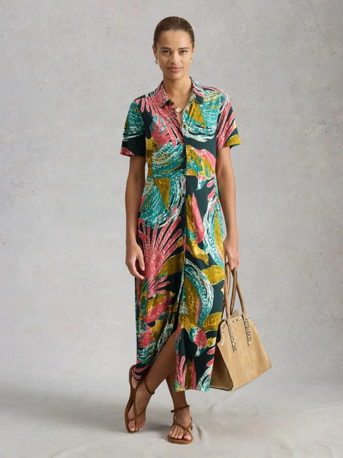 Robe-chemise Rua Jersey - Pink Mlt - 46/R Image 2