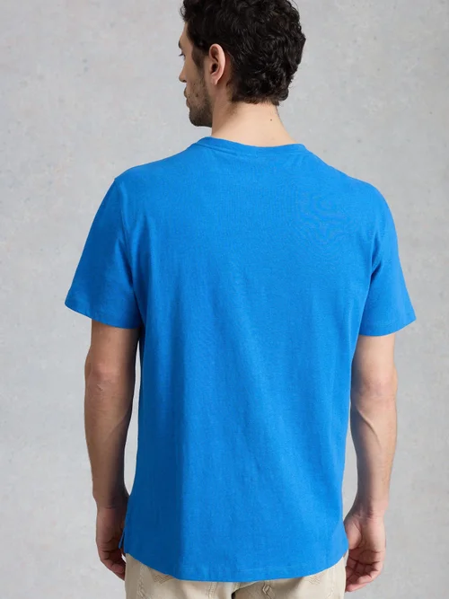 Tee-shirt manches courtes Abersoch - Brt Blue - XL/R Image 4