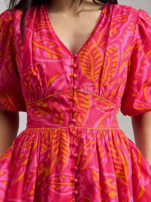 Robe Midi Leela - Pink Pr - 52/R Image 3