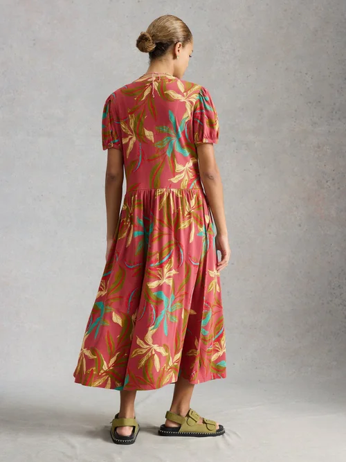 Robe en jersey Leah - Pink Pr - 44/R Image 4