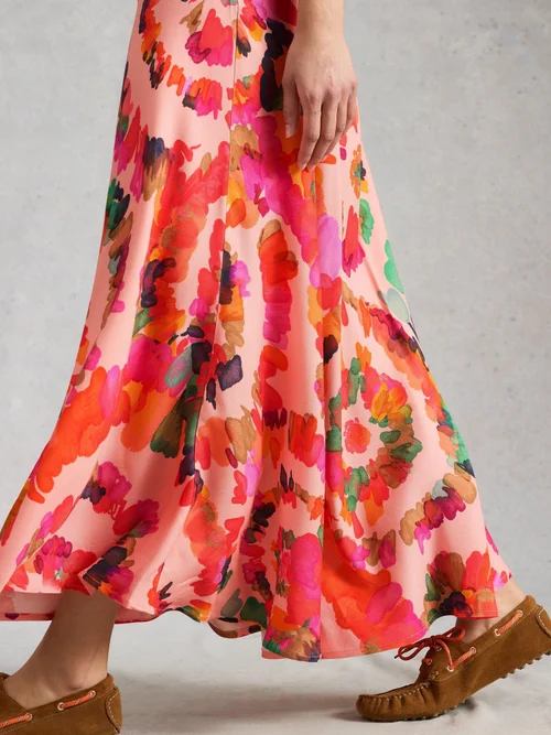 Jupe Maxi Hope Coupe Biais - Pink Pr - 52/R Image 3
