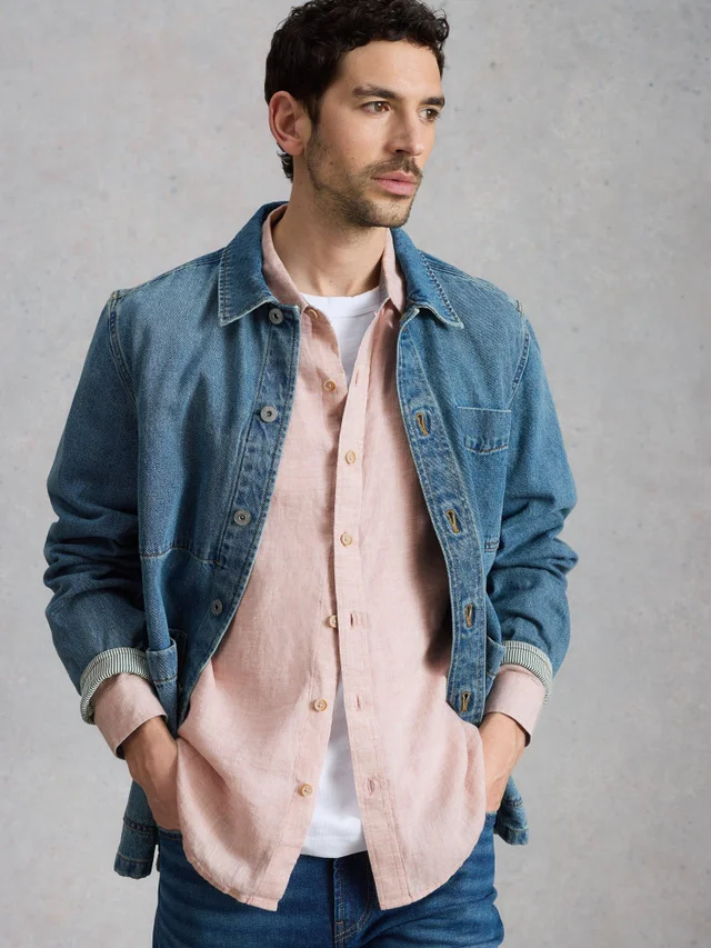 Chemise Longue En Lin Keswick