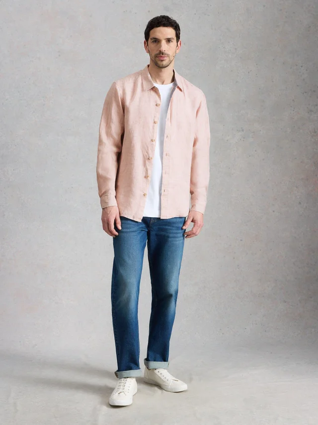Chemise Longue En Lin Keswick