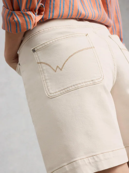 Short en denim Tia - Nat White - 52/R Image 3
