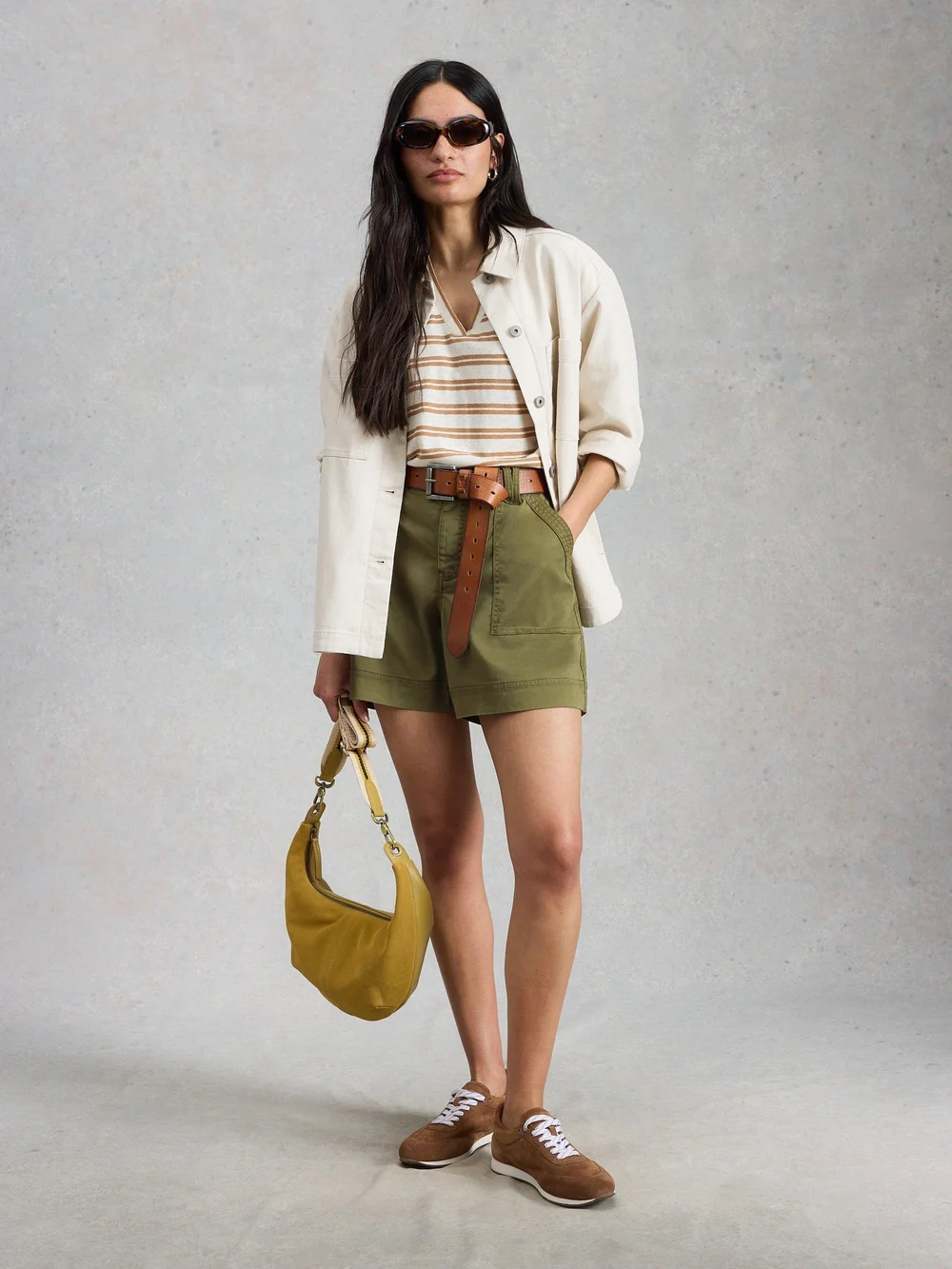 Short combat Gabby - Khaki Grn - 52/R Image 1
