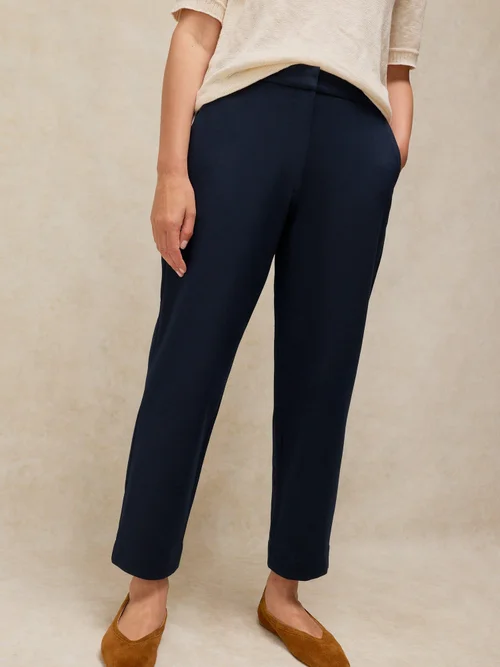 Pantalon droit court Illy - Dark Navy - 50/R Image 3