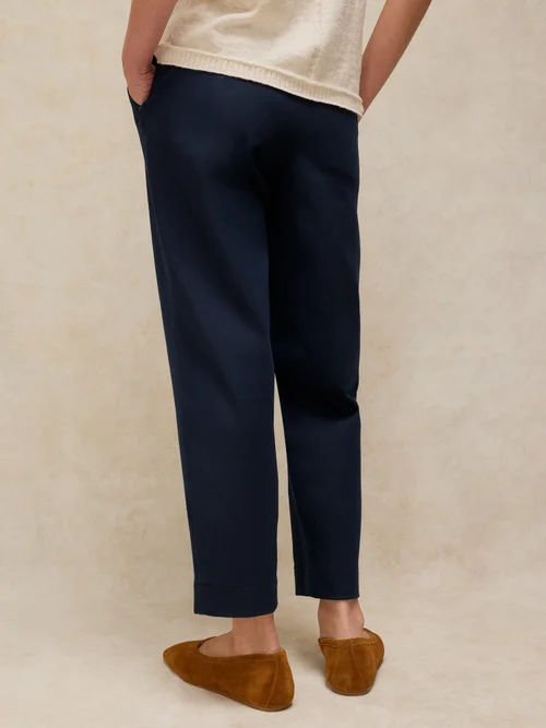 Pantalon droit court Illy - Dark Navy - 50/R Image 4