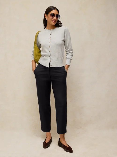 Pantalon droit court Illy - Pure Blk - 50/R Image 1