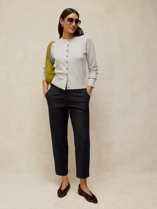 Pantalon droit court Illy - Pure Blk - 50/R Image 1