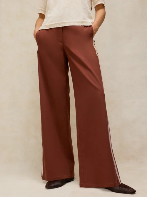 Pantalon Kenna à bande latérale - Dk Brown - 48/R Image 2