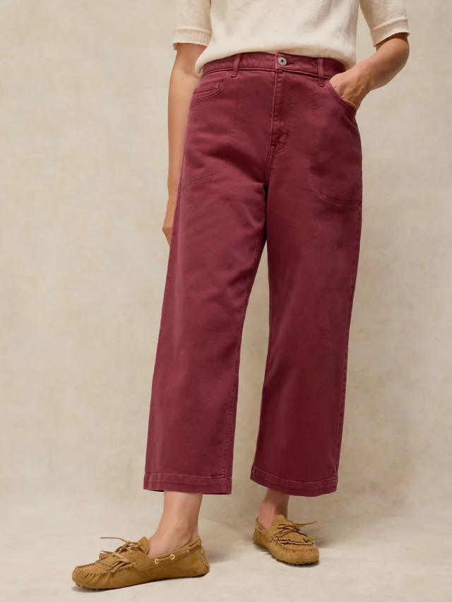 Jean court large Tia