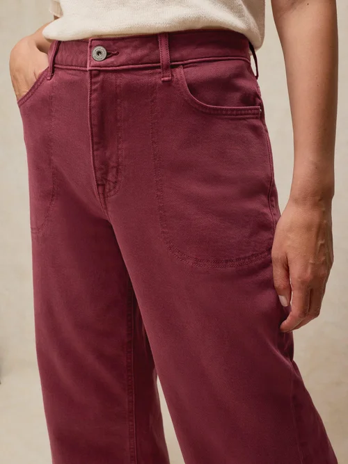 Jean court large Tia - Dk Plum - 48/R Image 3