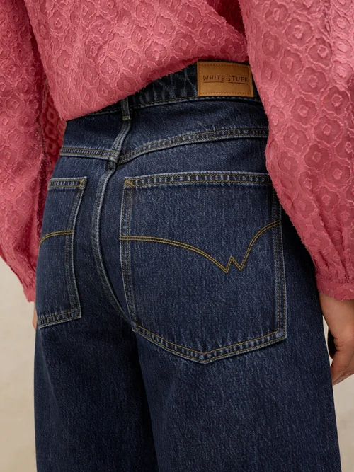 Jean droit Bailey à revers - Dk Denim - 50/R Image 3