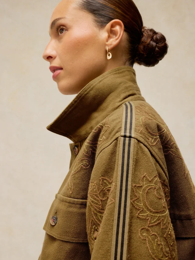 Veste Jade Brodée