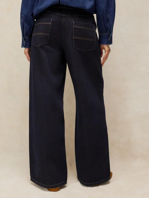 Jean large Carmella - Dk Denim - 50/R Image 4