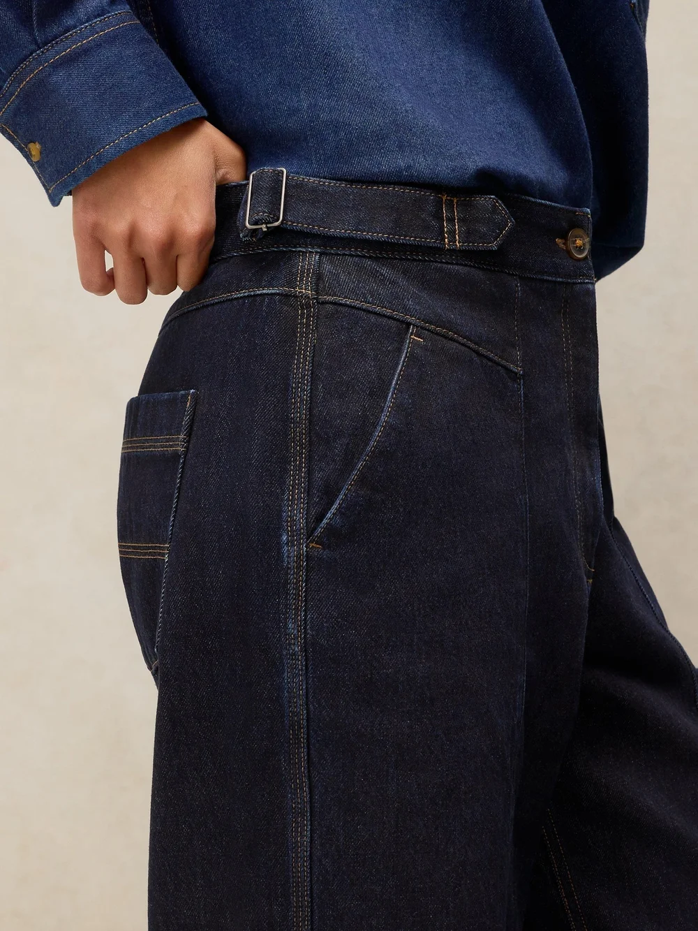 Jean large Carmella - Dk Denim - 50/R Image 1