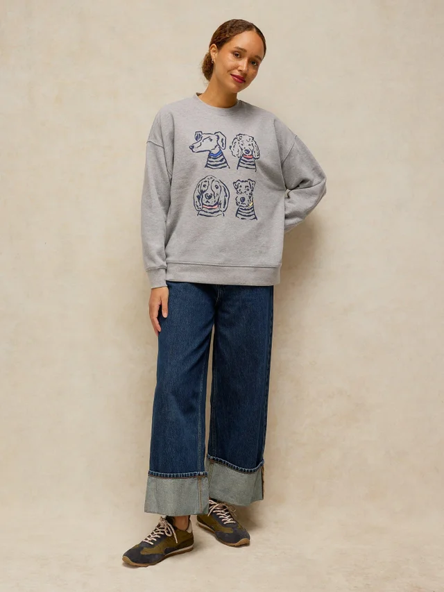 Sweat long graphique Cleo