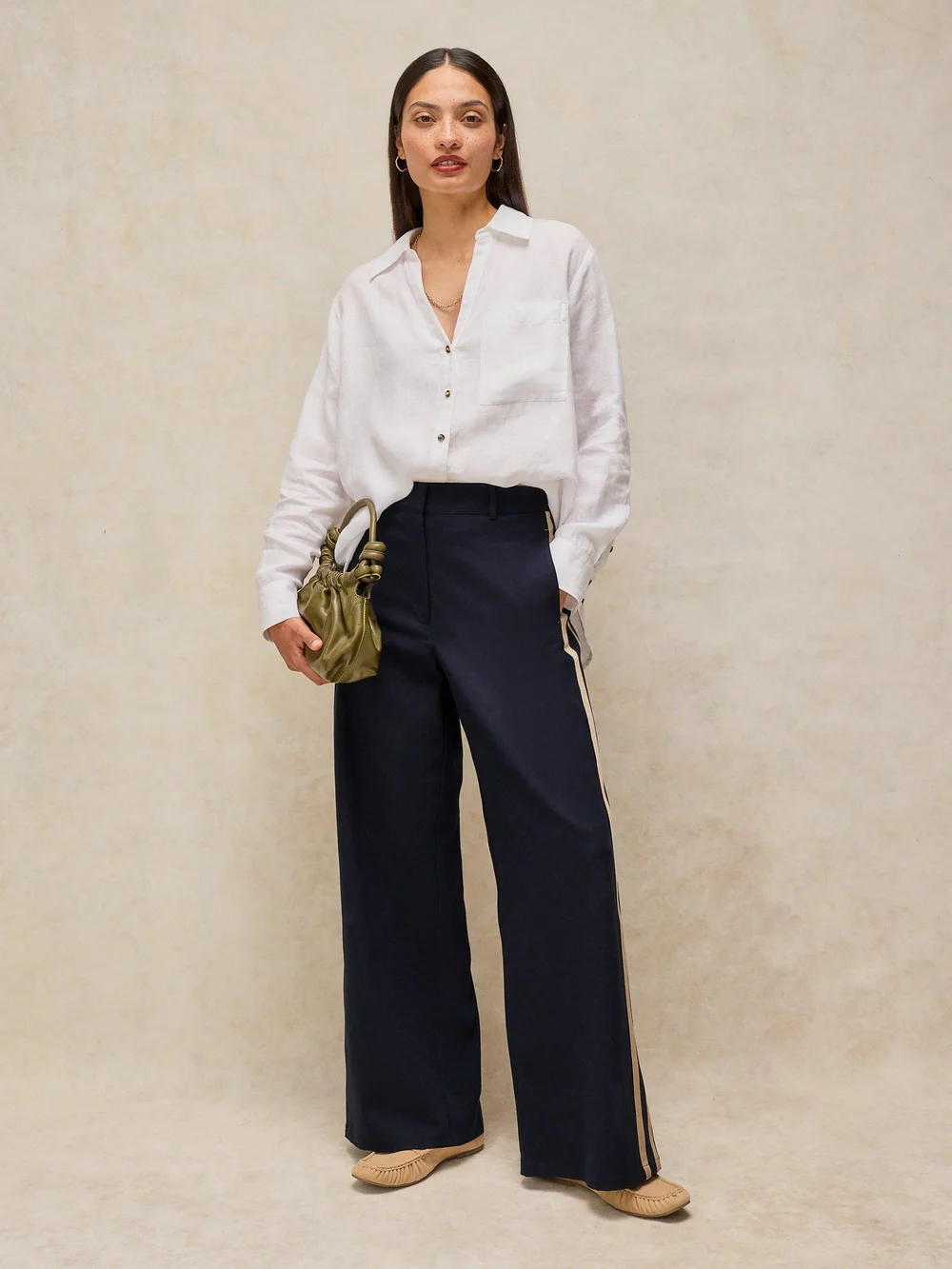 Pantalon Kenna à bande latérale - Dark Navy - 52/R Image 1