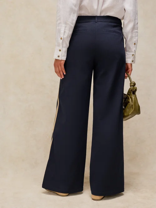 Pantalon Kenna à bande latérale - Dark Navy - 52/R Image 4
