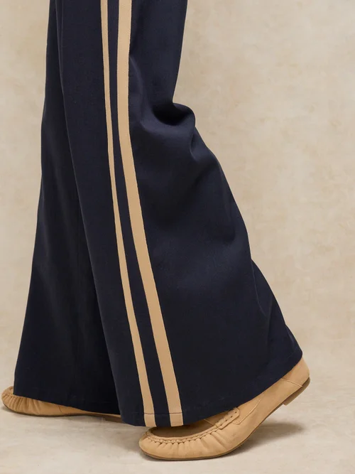 Pantalon Kenna à bande latérale - Dark Navy - 52/R Image 3