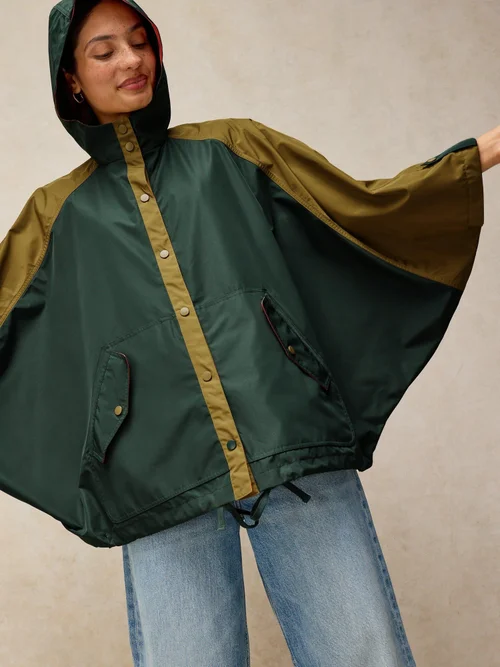 Poncho Imperméable Dakota - Green Mlt - XL Image 2