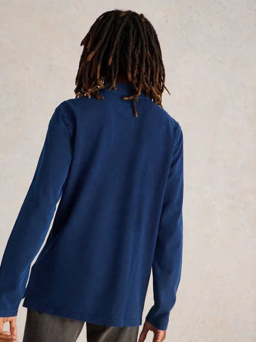 Polo Utilitaire Ls - Deep Blue - XXXL/R Image 4
