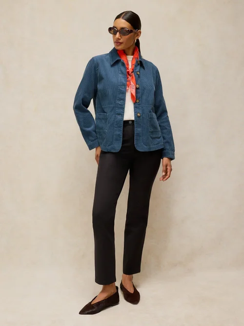 Veste En Velours Côtelé Carrie - Dus Blue - 52/R Image 1