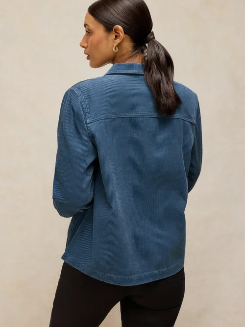Veste En Velours Côtelé Carrie - Dus Blue - 52/R Image 4
