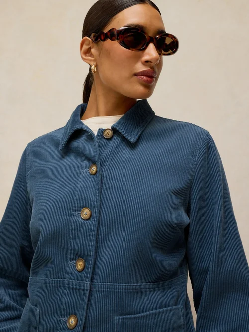 Veste En Velours Côtelé Carrie - Dus Blue - 52/R Image 3