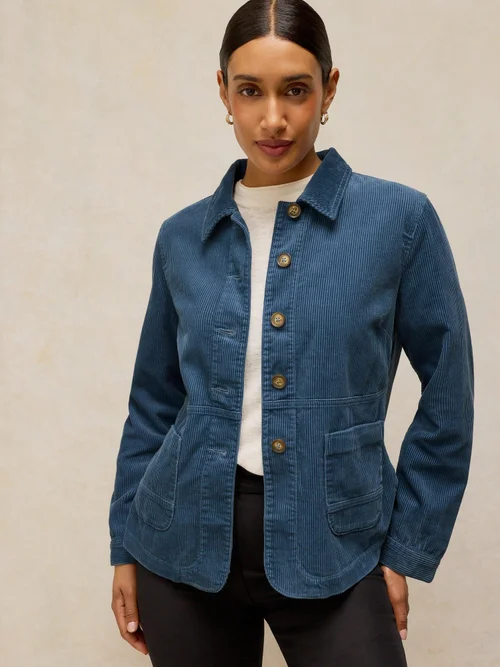 Veste En Velours Côtelé Carrie - Dus Blue - 52/R Image 2